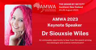 AMWA 2023 Keynote Speaker Announced!